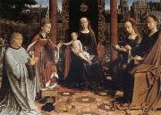 Gerard David The Mystic Marriage of St Catherine Germany oil painting artist